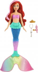 Mattel Disney Princess Swim & Splash Ariel Lalka zmieniająca kolor 1