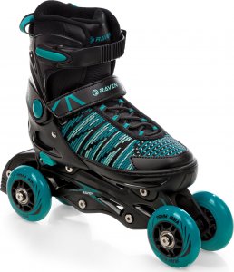 Rolki Raven Inlineskates Rolki Wrotki 3w1 Regulowane RAVEN Vella 33-36 8