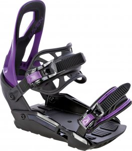 RAVEN Wiązania snowboardowe RAVEN S230 Black/Violet S/M 1