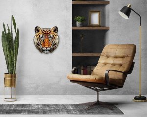 WOOD YOU DO DREWNIANE EKO PUZZLE DLA DOROSŁYCH TYGRYS A4 140 4