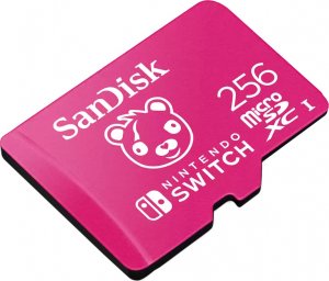 Karta SanDisk Nintendo Switch Fortnite MicroSDXC 256 GB Class 10 UHS-I/U3  (002154730000) 2