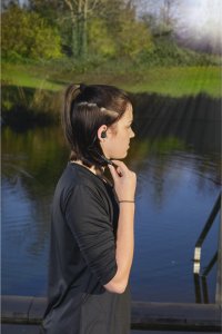 Słuchawki Freedom SŁUCHAWKI DOKANAŁOWE "FREEDOM ATHLETICS" Z MIKROFONEM, CZARNE, ZAMIENNIK DO 177094 3