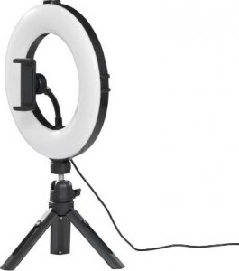 Lampa pierścieniowa Hama LAMPA PIERŚCIENIOWA Z MINI STATYWEM SPOTLIGHT SMART 80 6