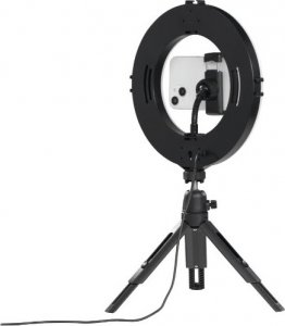 Lampa pierścieniowa Hama LAMPA PIERŚCIENIOWA Z MINI STATYWEM SPOTLIGHT SMART 80 7