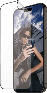 PanzerGlass Szkło hybrydowe PanzerGlass Ultra-Wide Fit Matrix iPhone 15 Pro Max antybakteryjne 1