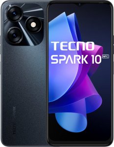 Smartfon Tecno Spark 10 4/64GB Czarny  (S9136713) 1