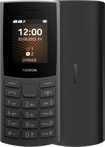 Telefon komórkowy Nokia Nokia 105 4G Dual SIM Black 1