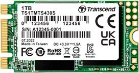 Dysk SSD Transcend 430S 1TB M.2 2242 SATA III (TS1TMTS430S) 1