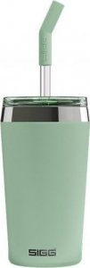 SIGG Kubek termiczny ze szklaną słomką HELIA Sigg 450 ml (zielony) Milky Green 1