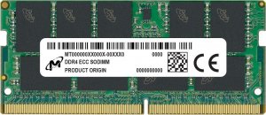 Pamięć do laptopa Micron Micron 32GB DDR4-3200 ECC SODIMM 2Rx8 CL22 1
