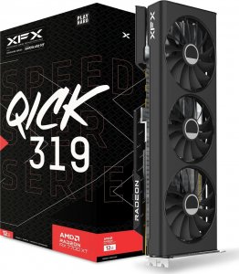 Karta graficzna XFX Speedster QICK 319 Radeon RX 7700 XT Black Edition 12GB GDDR6 (RX-77TQICKB9) 1