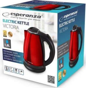 Czajnik Esperanza Victoria EKK113R Czerwony 2