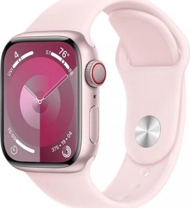 Smartwatch Apple Watch 9 GPS + Cellular 41mm Pink Alu Sport M/L Różowy  (MRJ03QP/A) 1