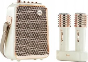 Głośnik Divoom Divoom SongBird-HQ - Przenośny głośnik Bluetooth z mikrofonami - white 1