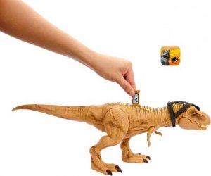 Figurka Mattel Jurassic World T-Rex Polowanie i atak HNT62 3