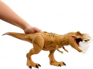 Figurka Mattel Jurassic World T-Rex Polowanie i atak HNT62 4