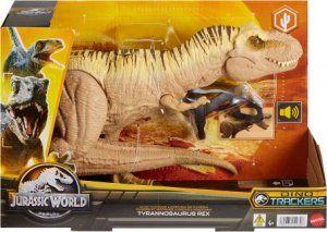 Figurka Mattel Jurassic World T-Rex Polowanie i atak HNT62 6