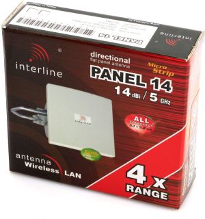 Antena Antena Panelowa MicroStrip 5GHz, 14dBi 3