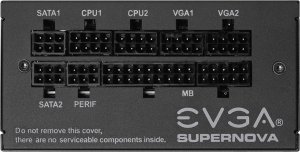 Zasilacz EVGA SuperNOVA 850 GM 850W  (123-GM-0850-X2) 3