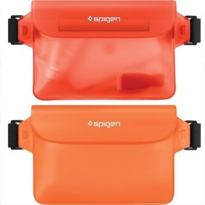 Spigen Universal Waterproof Case & Waist Bag Pomarańczowe AMP06021 2