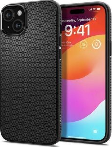 Spigen Spigen Liquid Air iPhone 15 6.1" czarny/matte black ACS06790 1