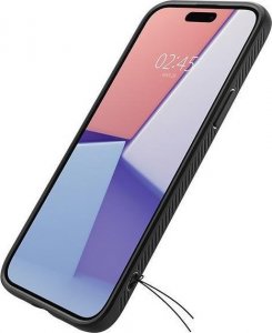Spigen Liquid Air iPhone 15 6.1" czarny/matte black ACS06790 13