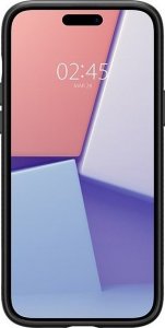 Spigen Liquid Air iPhone 15 6.1" czarny/matte black ACS06790 3