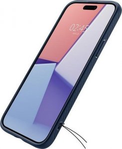 Spigen Liquid Air iPhone 15 6.1" granatowy/navy blue ACS06791 13