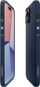 Spigen Liquid Air iPhone 15 6.1" granatowy/navy blue ACS06791 10