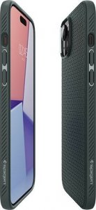 Spigen Liquid Air iPhone 15 6.1" zielony/abyss green ACS06792 10