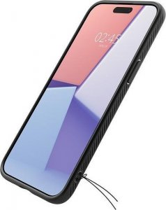 Spigen Liquid Air iPhone 15 Pro 6.1" czarny/matte black ACS06704 13