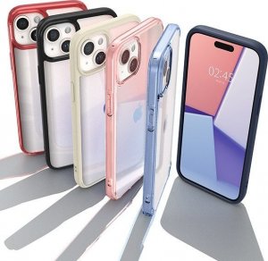 Spigen Spigen Ultra Hybrid iPhone 15 6.1" frost black ACS06797 11