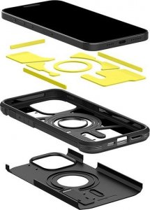 Spigen Spigen Tough Armor MAG iPhone 15 Pro Max 6,7" MagSafe czarny/black ACS06594 8