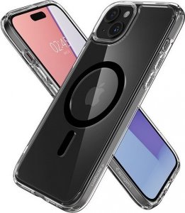Spigen Ultra Hybrid MAG iPhone 15 6.1 MagSafe czarny/czarny ACS06803 6