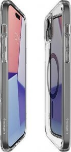 Spigen Ultra Hybrid MAG iPhone 15 6.1 MagSafe czarny/czarny ACS06803 8