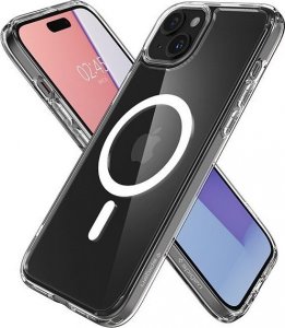 Spigen Ultra Hybrid MAG iPhone 15 6.1 MagSafe biały/biały ACS06802 6