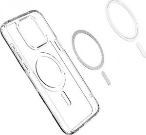 Spigen Spigen Ultra Hybrid MAG iPhone 15 Pro Max 6,7" Magsafe biały/white ACS06576 7