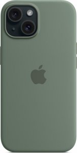 Apple Etui Apple silikonowe z MagSafe do iPhone 15 cyprysowe 5