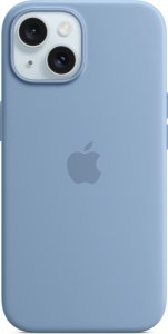 Apple Etui Apple silikonowe z MagSafe do iPhone 15 zimowy błękit 1