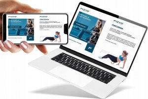 Fizyo MATA DO ĆWICZEŃ FITNESS GRUBA MIĘKKA GUMY OPOROWE 10