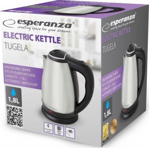 Czajnik Esperanza Tugela EKK104X Srebrny matowy 2