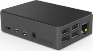 PiHut Obudowa Flirc Raspberry Pi 4B Black 1