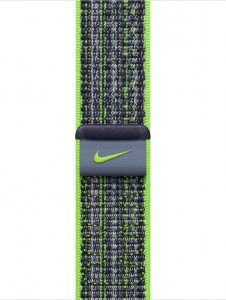 Apple Opaska sportowa Nike w kolorze jasnozielonym/niebieskim do koperty 41 mm 1