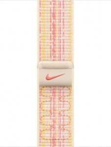 Apple Opaska sportowa Nike w kolorze księżycowej powiaty/różowym do koperty 41 mm 1