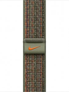 Apple Opaska sportowa Nike w kolorze sekwoi/pomarańczowym do koperty 41 mm 1