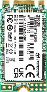 Dysk SSD Transcend MTS425S 250GB M.2 2242 SATA III (TS250GMTS425S) 1