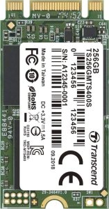 Dysk SSD Transcend MTE400S 256GB M.2 2242 PCI-E x4 Gen3 NVMe (TS256GMTE400S) 1