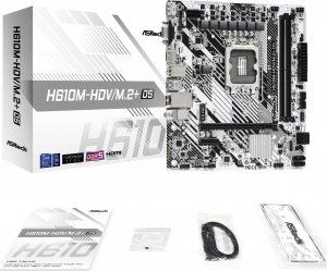 Płyta główna ASRock H610M-HDV/M.2+ D5 6