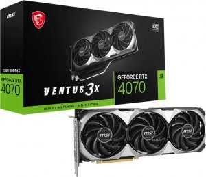 Karta graficzna MSI GeForce RTX 4070 Ventus 3X E OC 12GB GDDR6X