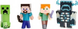 Figurka Jada Toys Minecraft - Zestaw czterech metalowych figurek kolekcjonerskich (3262001) 1